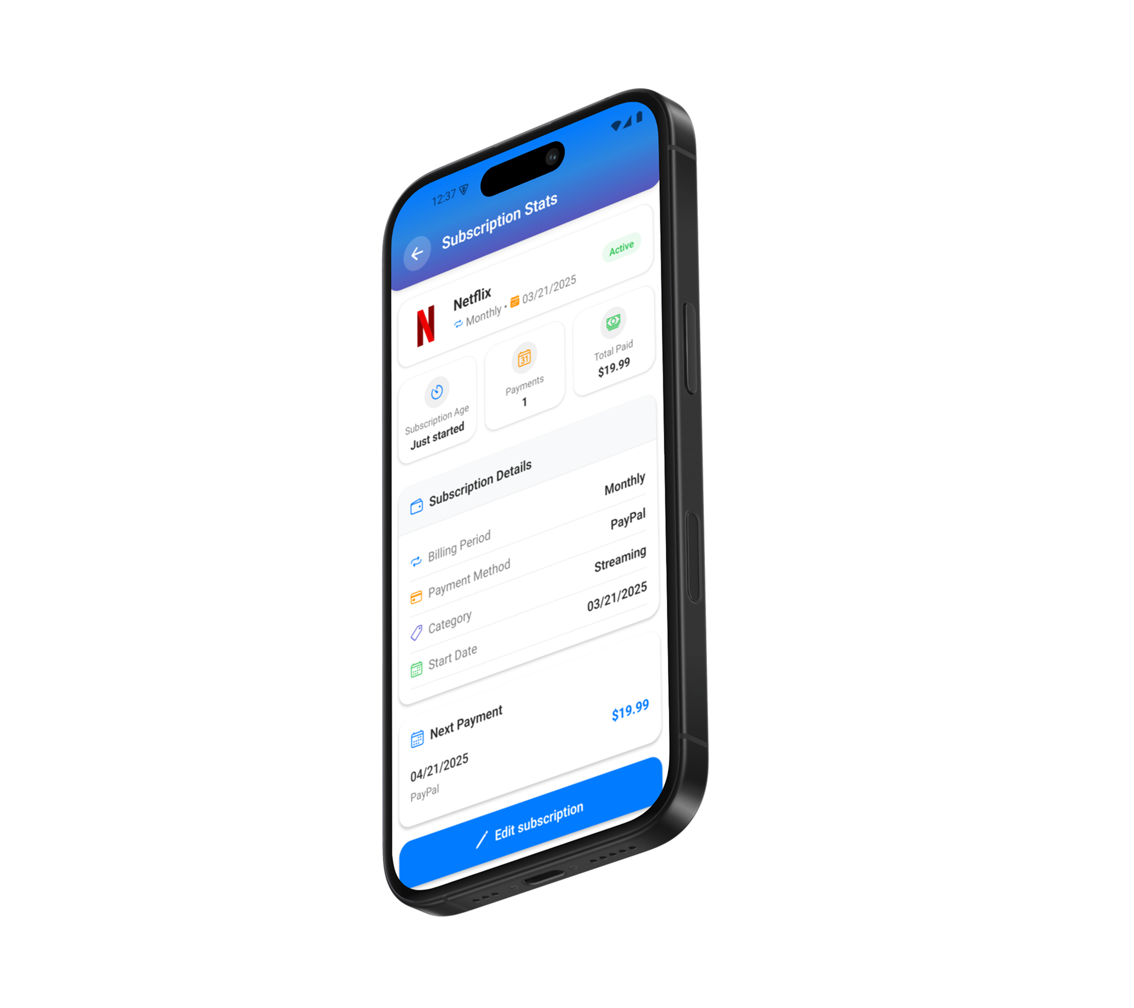 Subscription Management